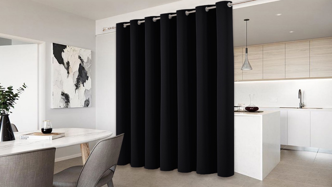Improve the Quality of Your Living Space Using 100% Blackout Soundproof Curtains